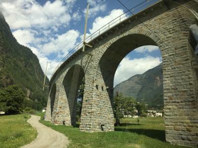 【スイス横断旅行＋ミラノ】⑨　ベルニナ急行に乗って、サンモリッツからティラノ経由でミラノへ