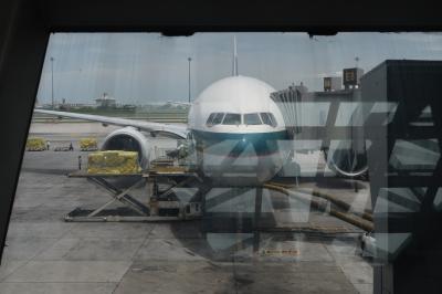 いざバンコク8★娘9か月4度目のタイDay5　とうとう最終日！　キャセイパシフィック航空利用　バンコクから香港へ