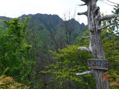 両神山・天理岳　破線ルート天武将尾根からの周回