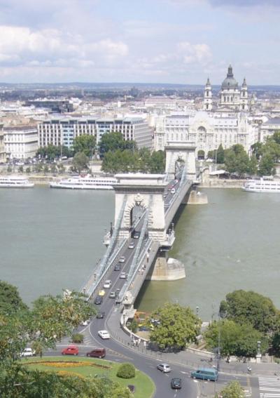 2007夏【ブダペスト】ドナウに架かるセーチェーニ鎖橋