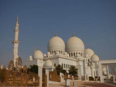 灼熱の中近東ドバイ・アブダビの旅　グランドモスク