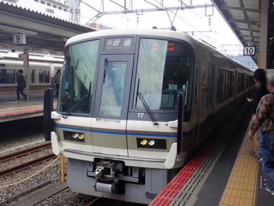 秋の奈良(2)奈良県を通らないＪＲ奈良線