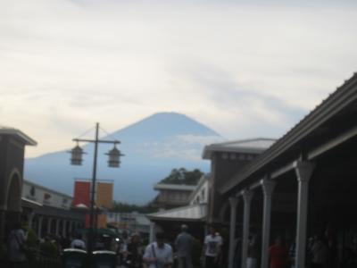 御殿場からの富士山はおっきかったぁ！