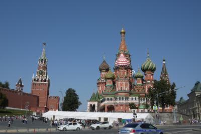 ツアー参加でロシアへ 1日目 …乗継地モスクワで1泊