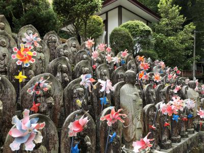 河村城址と洒水の滝へのみち