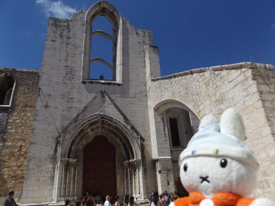 グーちゃん、ポルトガルへ行く！（リスボン/カルモ修道院の秘密とは・・・。編）