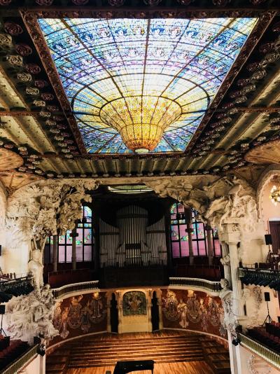 スペイン旅行2018 その9 絶品パエリアとカタルーニャ音楽堂