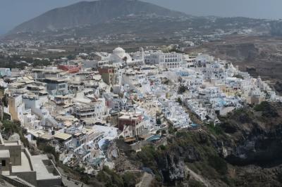 再びギリシャ  個人手配   3日目  サントリーニ島