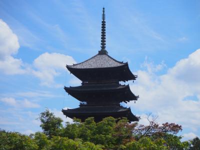 修学旅行以来約30年ぶりの京都旅　③最終日、糺の森朝散歩&京都駅チカ世界遺産2か所訪問～西本願寺＆東寺～。帰りはまたこだまグリーン