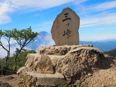 開運山　三ッ峠に咲く森の妖精レンゲショウマ