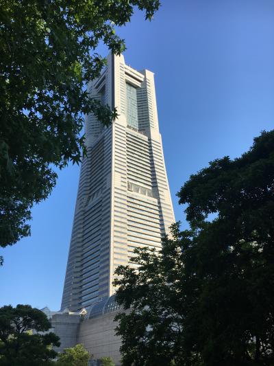 横浜 みなとみらいの眺め