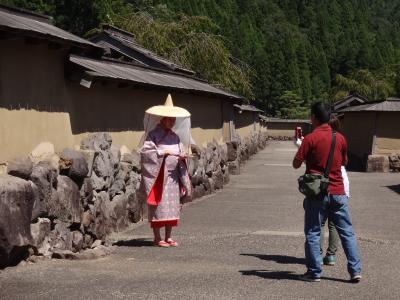 ダブル台風と一緒に、長浜・福井・能登で車中泊（4/17）朝倉市の一乗谷、そこは栄華と滅亡を想像させる谷間だった