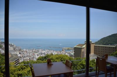 かんぽの宿熱海別館で絶景を眺めながらのランチ　２０１８年６月