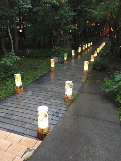 軽井沢で結婚式からの群馬で寄り道 軽井沢編