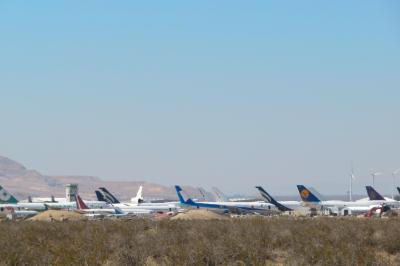【2018海外】土日で飛行機の墓場へ行ってみた ~モハーベ & ヴィクターヴィル~