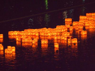 青春１８きっぷの旅　２０１８年夏　京都旅行［１]  五山送り火・嵐山灯籠流しを見ました