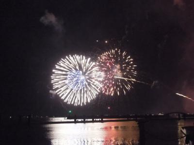 2018年8月　今年もすごかった！琵琶湖大花火大会を最前で見たよ！（本編）