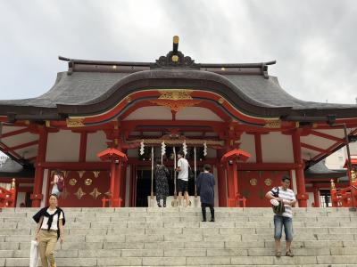 花園神社参拝