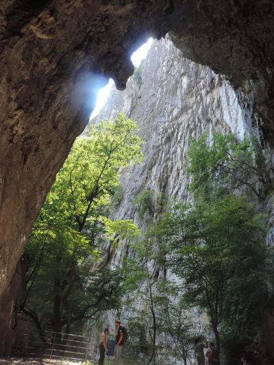スロベニアからハンガリーの旅　3　シュコツィヤン鍾乳洞
