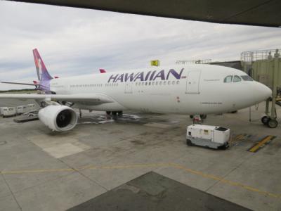 2018GW　またハワイアン航空 エクストラコンフォートで出発