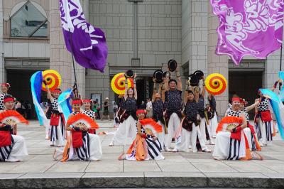 浜っ子のよさこい「ハマこい」とみなとみらい地区ほか横浜市内の散策～ジャズにヒップホップの味付けは、横浜らしいしゃれた仕上がり。変幻自在のよさこいですが、横浜の文化にもここまで融合したのは感動ものだと思います～