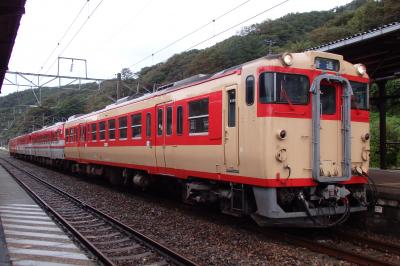 2018.09 ワープ三昧東北18切符旅行（９）羽越本線・国鉄急行色に揺られて村上へ