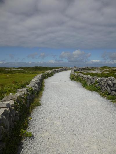 アイルランドで夏休み　５　断崖絶壁に眠る古代遺跡へ！ in イニシュモア島