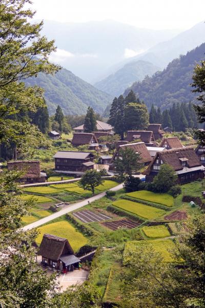 五箇山合掌造り集落、兼六園、金沢城①