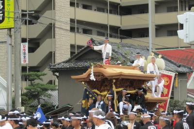 2018年9月　岸和田だんじり祭り（大阪府）