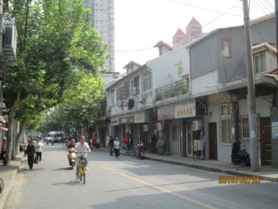 上海の下街・蓬莱路(旧県城内)・2018年