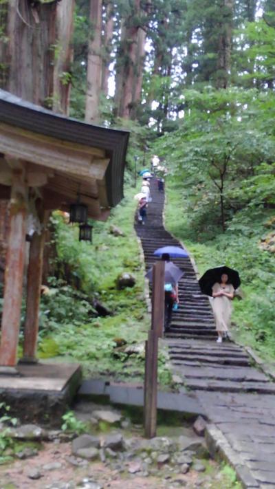 月山、羽黒山　出羽三山　2日目