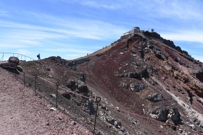 富士山富士宮口より　一生に一度は登りたい叔母の願いを叶える