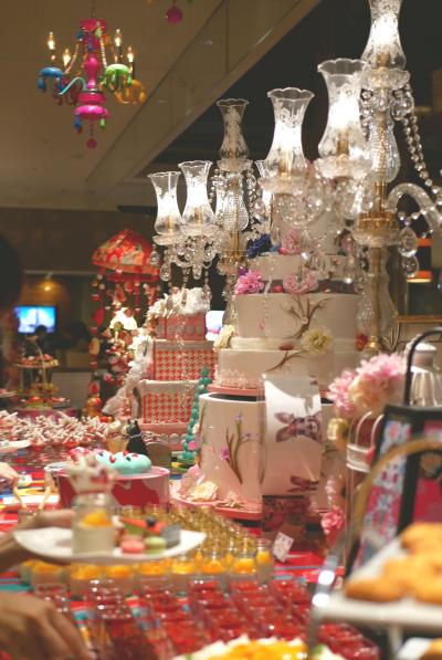 レトロで可愛い!大正ロマン★ヒルトン東京マーブルラウンジ★姫スイーツを味わう