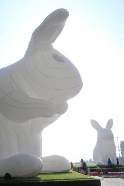 香港★中秋節間近！巨大ウサギランタンを見に尖沙咀へ　～中港城～