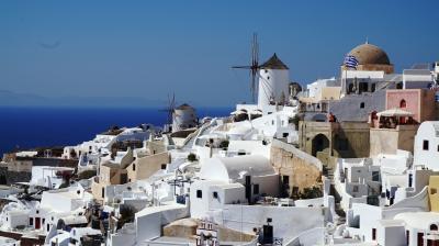 サントリーニ島・イア1日目　夏の最盛期に行くヨーロッパ(7)ギリシャ