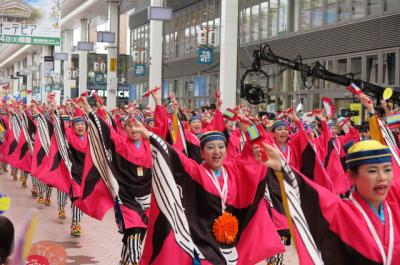 車中泊：四国一周（３）高知・よさこい祭り初見学（二日目）