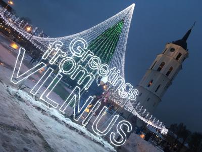 冬のフィンランド&バルト三国ひとり旅8日間②トラカイ城とヴィリュニス旧市街