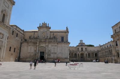 美しき南イタリア旅行♪　Vol.307(第10日）☆Lecce：美しき広場「Piazza del Duomo」♪