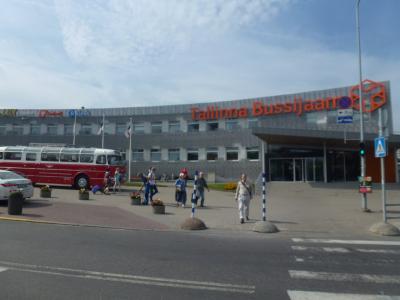 エストニア（タリン）からラトビア（リガ）ヘバスの旅　ターミナルってこんなとこ