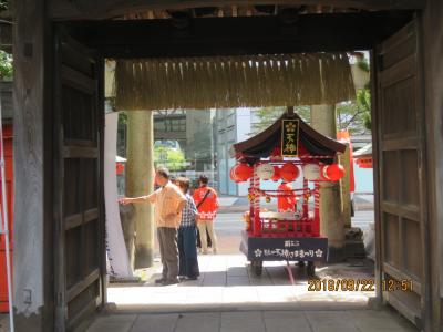 9月の福岡への旅⑤水鏡天満宮訪問