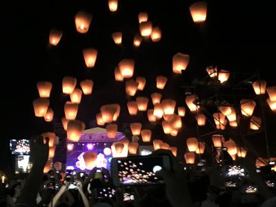 弾丸女子旅！中秋節のランタンフェスティバルに行ってみた！