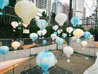 香港★中秋節が過ぎ　ランタンを見に香港島へ　～ビクトリア公園～