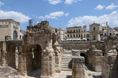 美しき南イタリア旅行♪　Vol.309(第10日）☆Lecce：美しき古代ローマ遺跡「Anfiteatro」♪