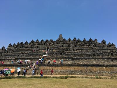 インドネシア世界遺産の旅　ボロブドゥール遺跡へ　1/3