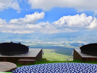 山梨で初秋を感じる一日 ♪  勝沼のぶどう狩りと清里テラスで眺める絶景