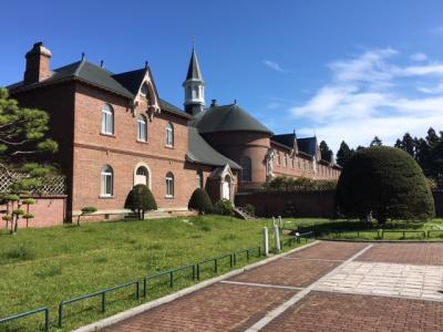 ９月末の函館　トラピスチヌ修道院・元町の教会群とベイエリア、函館山の夜景