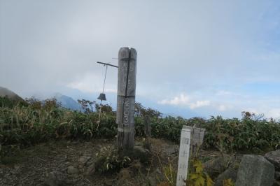 2018年09月　日本百名山６０座目となる越後駒ヶ岳（えちごこまがたけ、2,003m）を登りました。