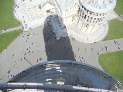 2011麗しのイタリアその10 Pisa斜塔からの眺め