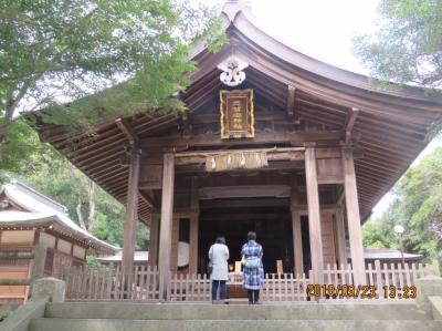 9月の福岡への旅⑮志賀島へ・・4)志賀海神社訪問と境内から見られる風景