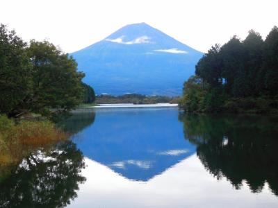 休暇村富士から富士山を眺める